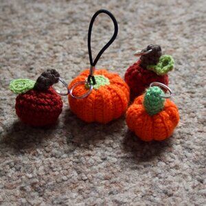 Pumpkin Keychains